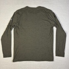 Men’s Kuhl Intent Krew Large Tapered Fit Green Long Sleeve Athleisure Shirt