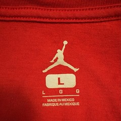 Jordan Jumpman GGG Graphic Logo Men’s Crew Neck Short Sleeve T-Shirt Red L