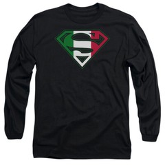 Superman Italian Shield DC Comics Licensed Adult T-Shirt