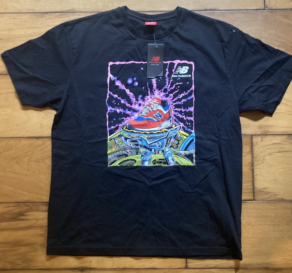 NWT New Balance 997 Gigzilla Creative Lab T-Shirt Collab Limited Edition Sz XL