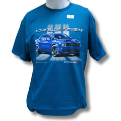 Dodge Challenger GR Car Auto Graphic Cotton T-Shirt Official Licensed