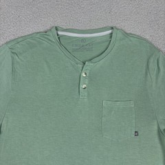 Free Fly Shirt Mens L Green Bamboo Performance Short Sleeve Chest Pocket Tee