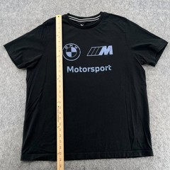 Puma T Shirt Mens XL Black BMW M Motorsport Graphic Tee Racing