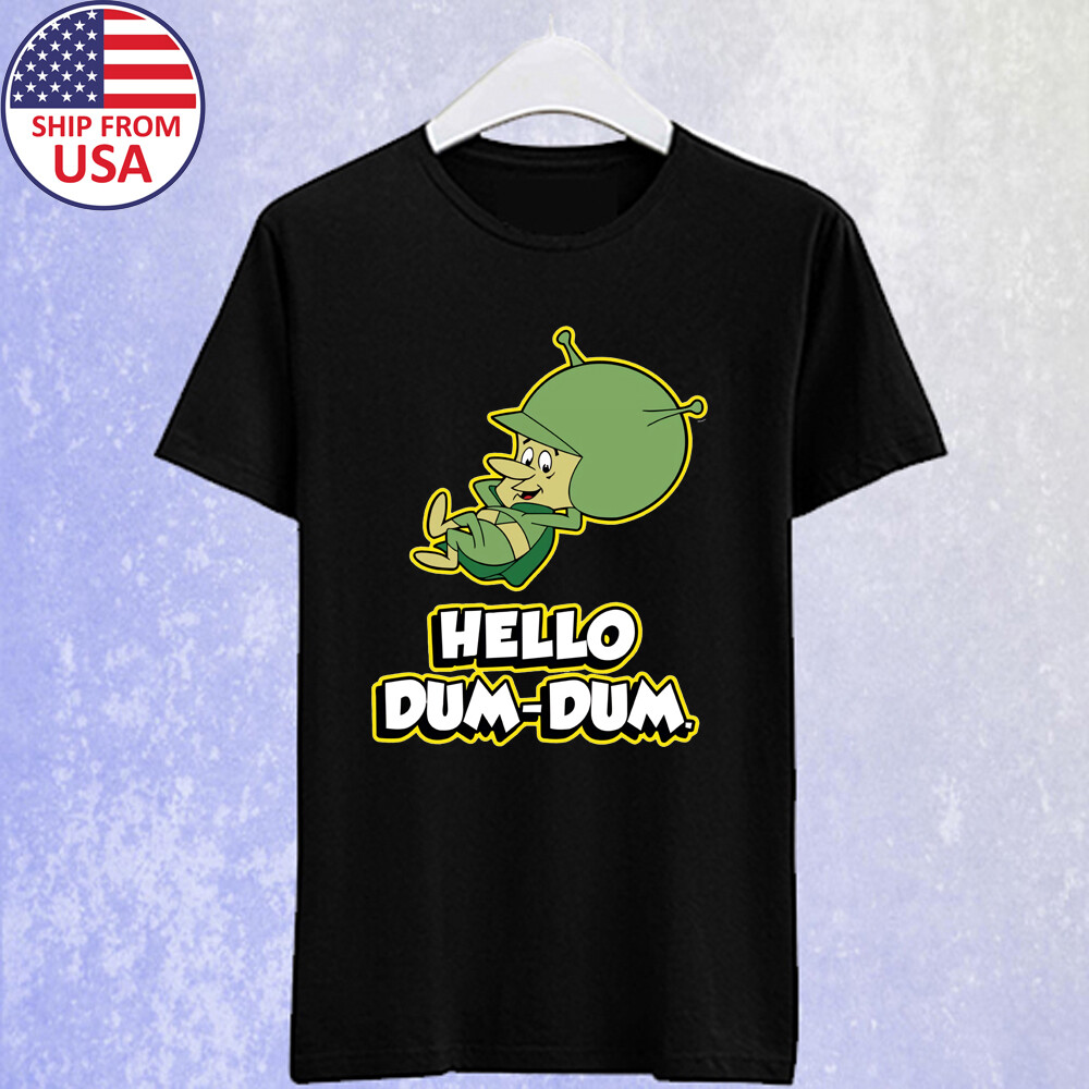 The Great Gazoo Hello Dum Dum Men’s Black T-shirt Size S-5XL