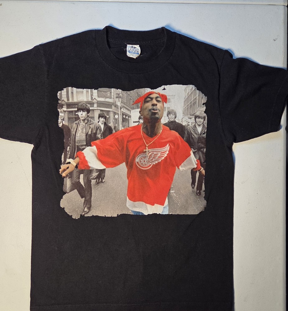 2Pac Tupac Shakur Graphic T Shirt Pro Club Black Men’s Medium Hip Hop