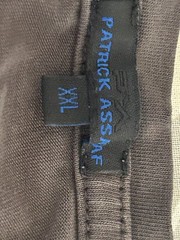 Patrick Assaraf Mens XXL Henley Shirt Vintage Sage Khaki Grey Pima Cotton