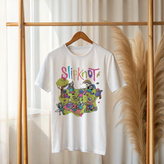 Slipknot Cute Cartoon Shirt – Funny Parody Metal Band T-Shirt A465