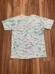 Vintage 90’s Monterey Bay California Art Nature Dolphin Tie Dye Adult Size Large