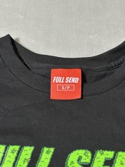 Full Send Shirt Mens Small Black Green Logo Graphic Streetwear T-Shirt