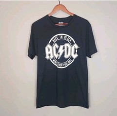 NWT AC/DC World Tour Band T-shirt Black Size Medium