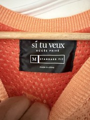 Valabasas Cotton Premium netted T Shirt Medium