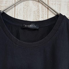 Balmain Metallic Logo Crew Neck T-Shirt Black Cotton, Kurzarm, Large Fit,