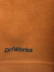 Athletic Works Orange Long Sleeve T-Shirt Moisture Wicking DriWorks Size X Large