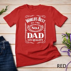 World´s Best No. 1 Dad – Daddy – Father – Gift T-Shirt Unisex T-shirt