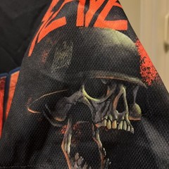NWOT SLAYER Unholy Army T Shirt Size L This Not T Shirt Material. Satiny Soft.