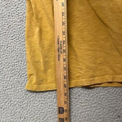 Lucky Brand Shirt Mens XL Yellow Heather “Espresso Yourself” Coffee Crew Neck