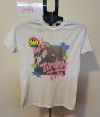 Gildan DryBlend White T-Shirt – Size S (344)