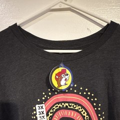Buc-ee’s Men’s 3XL Black Texas Logo Graphic Print Short Sleeve Crew Neck Tee