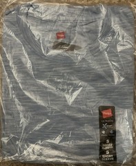 Hanes Ultimate X-Temp T-Shirts S Akul Light Blue New Sealed