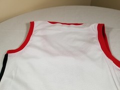 Budweiser Sport Beer Jersey Shirt Mens Large White Athletic Fit Center Logo USA