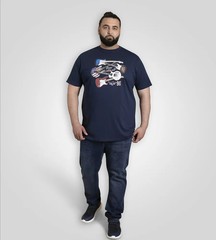 D555 Tall Mens Guitar Printed T-Shirt Longer Length LT 1XLT 2XLT 3XLT 601803