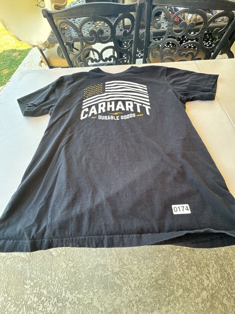 Carhartt Relaxed Fit Flag Graphic Durable Goods T-Shirt