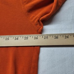 Tyndale Flame Resistant Shirt Mens 2XL Henley Orange HRC1 Long Sleeve Work