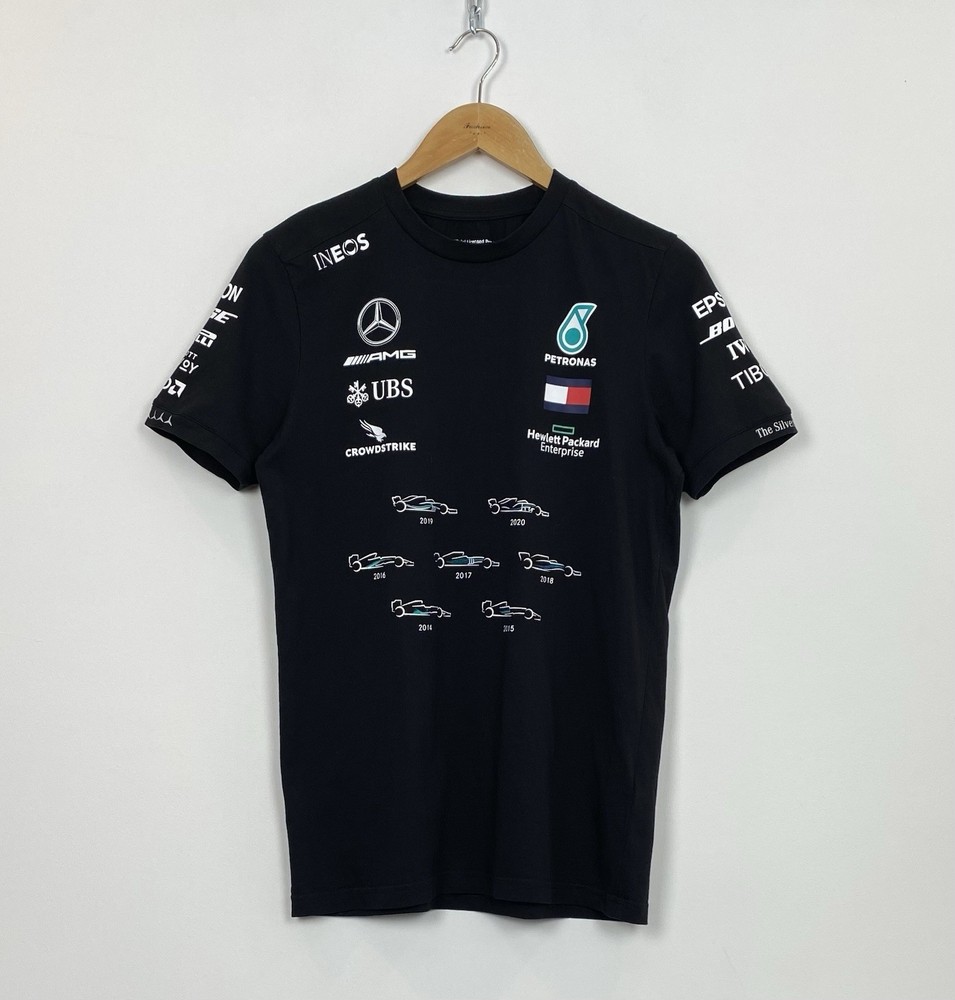🏎️ Mercedes-Benz AMG Petronas Formula One Team Motorsport Racing T-shirt Black