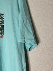 Hurley Shirt Medium Celadon Green Floral Graphic Short Sleeve New With Tag Mens