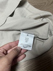 Fear of God Essentials SS22 Light Oatmeal Oversize T-Shirt FOG Men SZ Medium