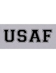 USAF TANK TOP T-SHIRT SPORT GREY AIR FORCE