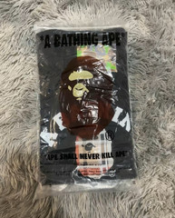 A Bathing Ape BAPE Black Ape Head Logo Graphic Tee Cotton Crew Neck Men’s M
