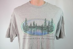 California Vacation Mountains Nature VTG 90s Lake Arrowhead Sz XL T-Shirt AAA