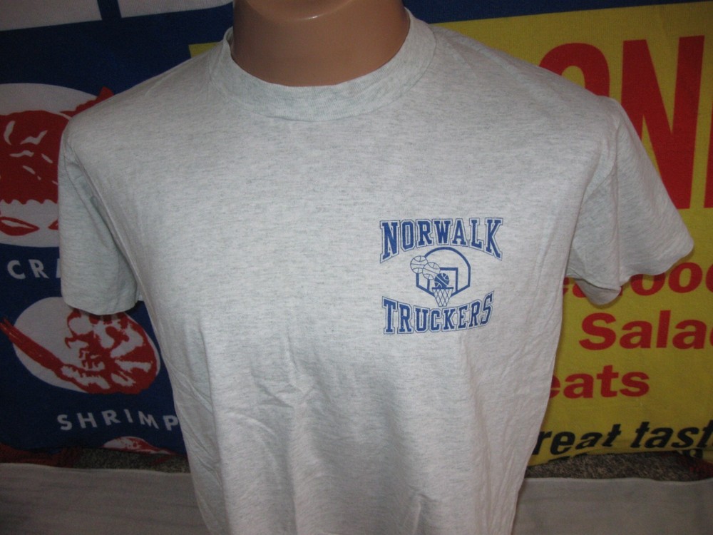 NORWALK TRUCKERS Basketball Ohio High School vintage Shirt Men’s XL SCREEN STARS