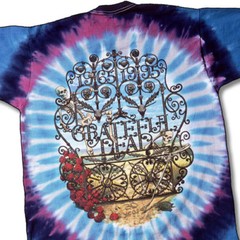 GRATEFUL DEAD-BERTHA 30TH ANNIVERSARY-2 Sd TIE DYE T SHIRT S-M-L-XL-2X,3X,4X,5X