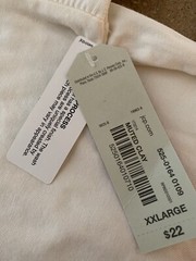 Men’s Arizona Jean Co Shirt~Muted Clay~ Hand Dye~XXL Crew Neck~New w/Tags