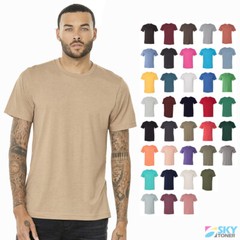 Bella + Canvas Unisex Soft Triblend Short Sleeve Tee Modern Fit T-Shirt – 3413