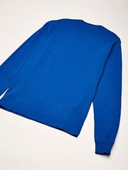Soffe 100% Cotton Adult Crew Neck Long Sleeve Shirt