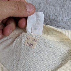 Vintage 70s T Shirt Mens XL White Action Sportswear Brooklyn Las Vegas Thin USA