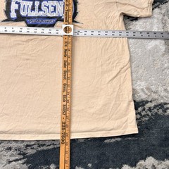 Full Send T Shirt Mens 2XL Beige Ultimate Fighting Championship Graphic Print