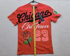 ETERNITY BC/AD Men’s Apparel Chicago Chi-Town Red T-Shirt – Size: Medium