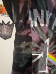 Pink Floyd Shirt Adult Medium Black Purple Dark Side Of The Moon Concert Mens M