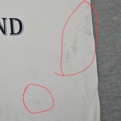 Vintage Y2K United We Stand Tshirt Mens LG Wht And Justice For All Osama Target