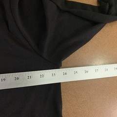 Ficerd Mens X-Large Black Stretchy Long Sleeve Turtleneck Classic T-Shirt NWT