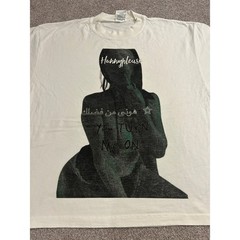 Shaka Wear Graphic T-Shirt Mens M Cream Excellent Drop Shoulder Heavyweight Tee