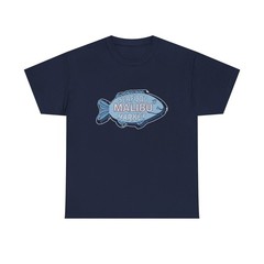 Seafood Malibu Market Souvenir Navy Blue T Shirt