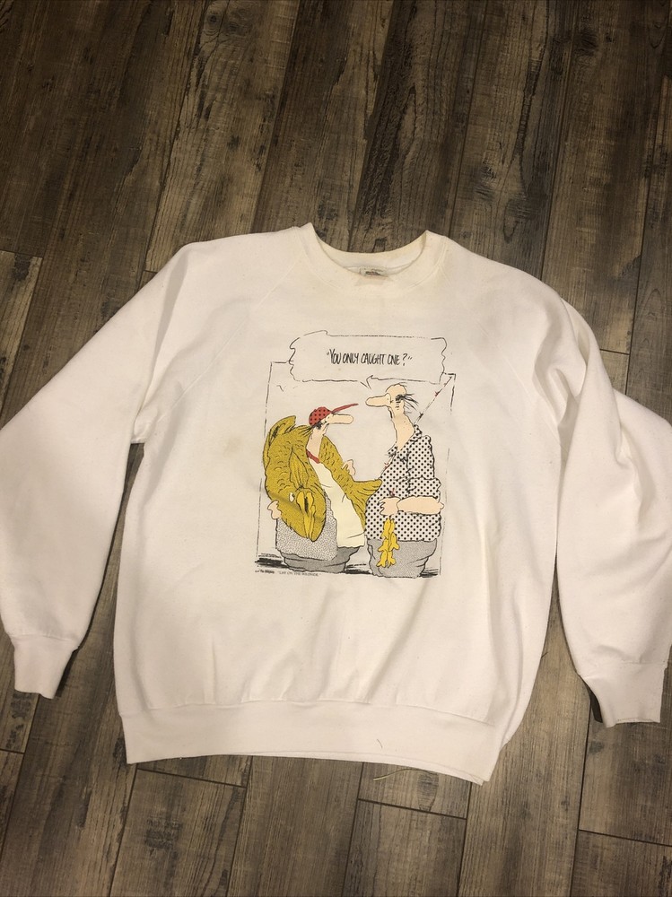 1989 Fruit Of The Loom The Wildside Life on the Wildside Mens L Sweatshirt USA