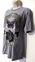 The Rise & Fall Short Sleeve Graphic T-Shirt Size Large 100% Cotton EUC