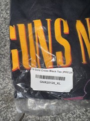 Official Guns N Roses Cross XL 2023 North America Tour Shirt New