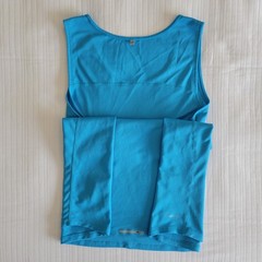 Nike Dri-Fit Miler Light Blue Mesh Running Tank-Top Size XXL